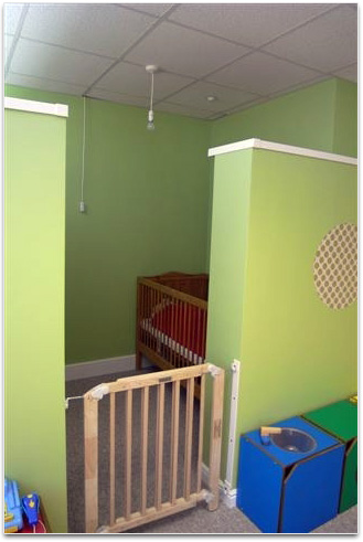 Baby sleeping area